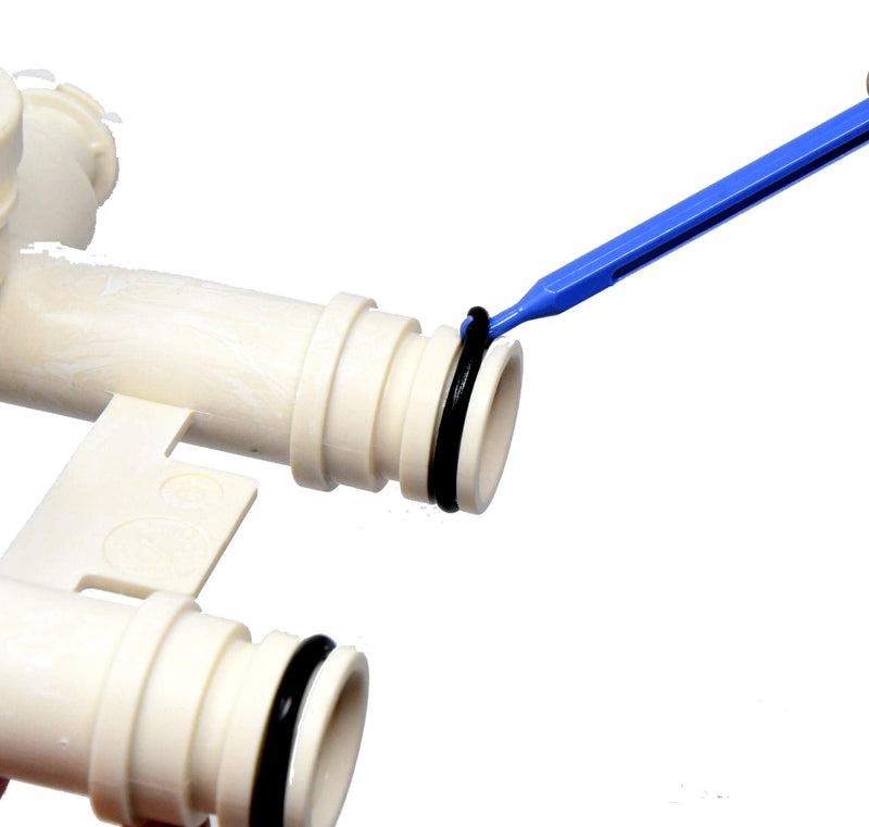 [Australia - AusPower] - Water Softener Seal Kit 7337571, 7170288, STD302213, WS03X10025 4 ea, 7337563 1205500 7116713 WS60X10004 4 ea. Dow Molykote O-Ring Lubricant & Scratch Free O-Ring Pick KW-WS03X10025-WS60X10004-ORCLIP 