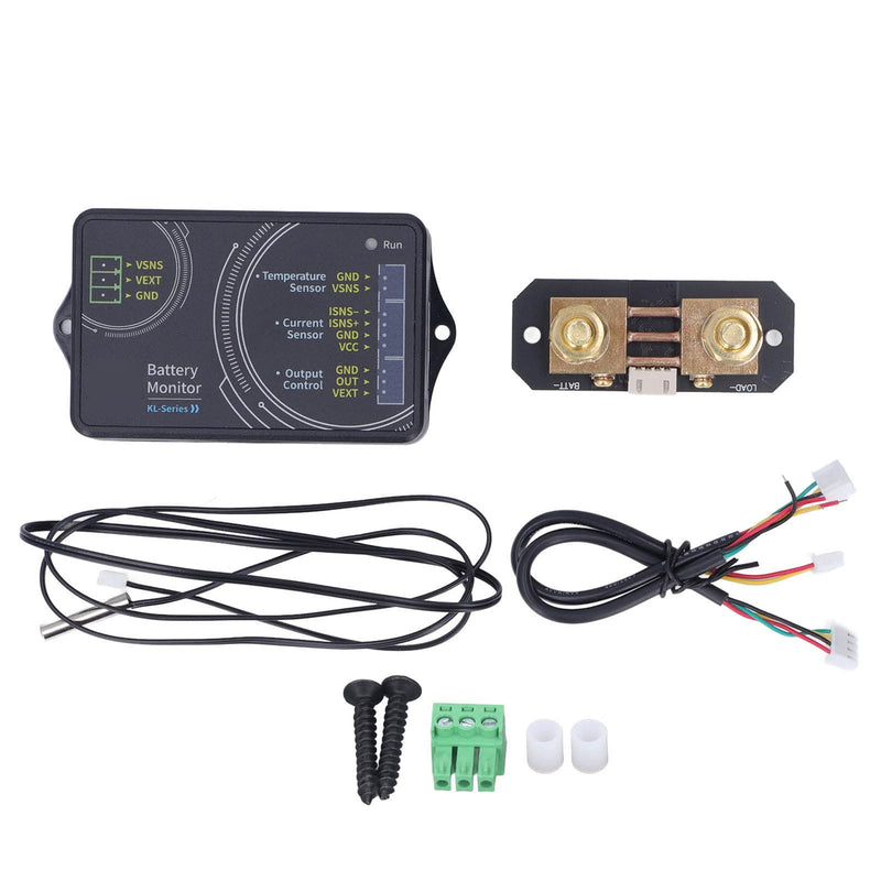 [Australia - AusPower] - Battery Monitor, Bluetooth Battery Capacity Tester, 100A 0‑120V Voltmeter Ammeter Testing Tool, Battery Multimeter for Measuring Volt Ampere, Power, Capacity, Time, Watt Hour 