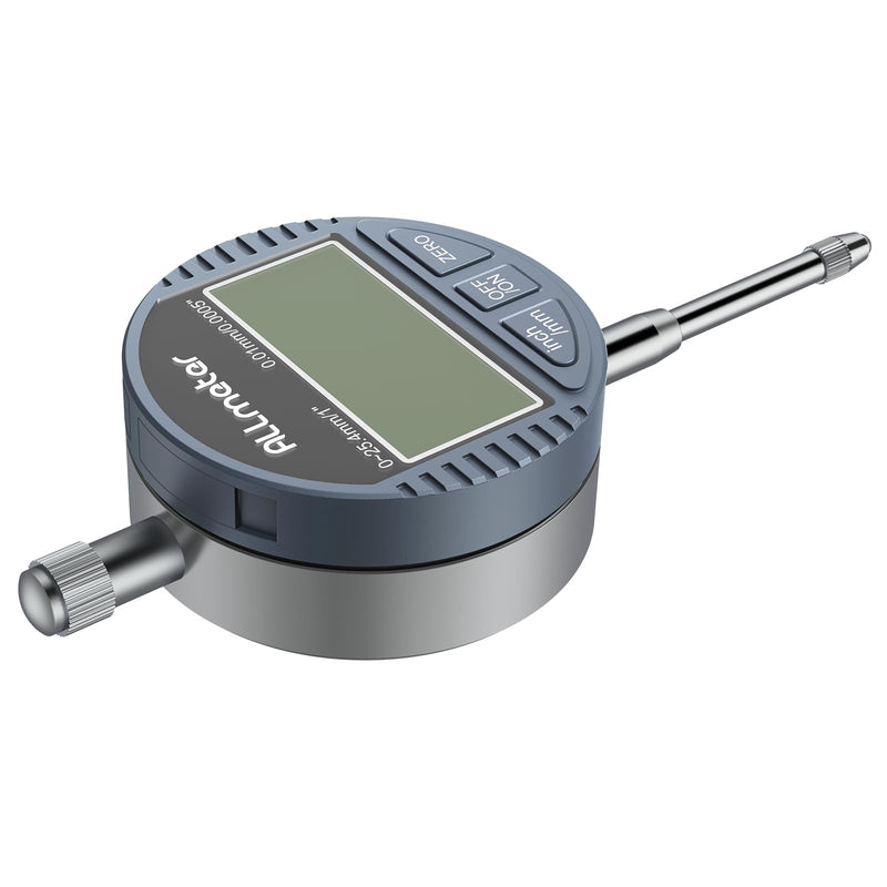 [Australia - AusPower] - Digital Dial Indicator 0.01mm/0.0005'' Digital Probe Dial Test Indicators 0-25.4mm Electronic Indicator Gauge with Large LCD Display for Industrial Laboratory 3D Printer Switchable mm/inch 