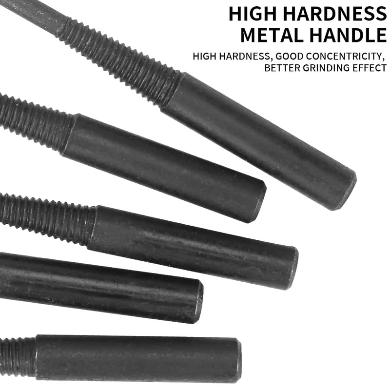 [Australia - AusPower] - Mounting Mandrel for Sanding Rolls W/1/8" Arbor Hole, 1/4" Stem Mandrel for Die Grinder, Drill (2 Pack) 