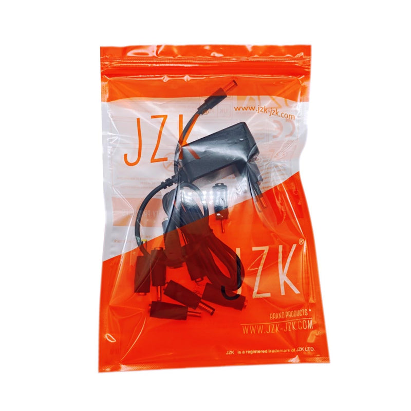 [Australia - AusPower] - JZK AC 100-240V to DC 5V 2A Power Supply Converter Transformer Charger with 8 DC Plug Adapters Replacement 5V 0.5A 500mA 1A 1.5A 2000mA for CCTV Cameras, LED Light Strips, TV Box 