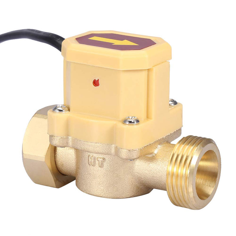 Water Flow Sensor Switch, G3/4-G3/4 Thread Water Pump Adjustable Flow Sensor Pressure Automatic Switch 220V, Water Flow Sensor Switch Sensor