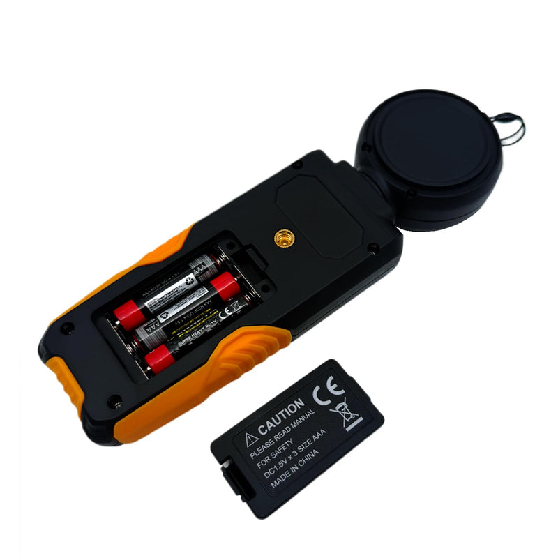 [Australia - AusPower] - Digital Illuminance Meter Light Meter 200,000Lux Meter/18,500FC,Luxmeter for Photography Grow Plants Led Photometer Lighting Intensity Brightness Measurement 