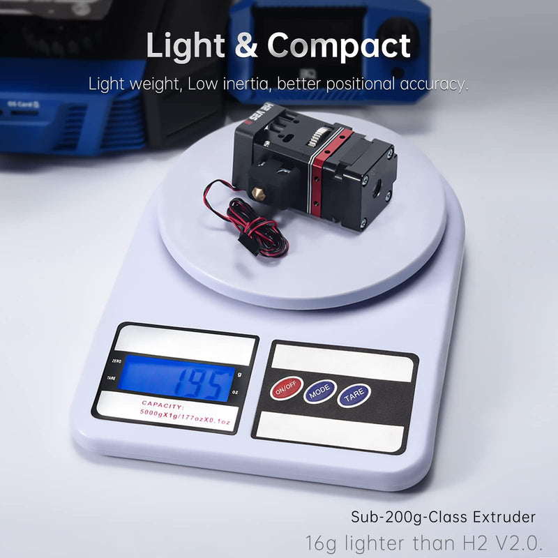 BIQU H2 V2S Dual Gear Extruder Upgrade H2 Extruder 3D Printer Direct Extruder 1.75mm Filament BIQU BX Creality Ender & CR Series Printers, Anycubic Mega S, Geeetech Printers and Prusa I3 DIY Kits