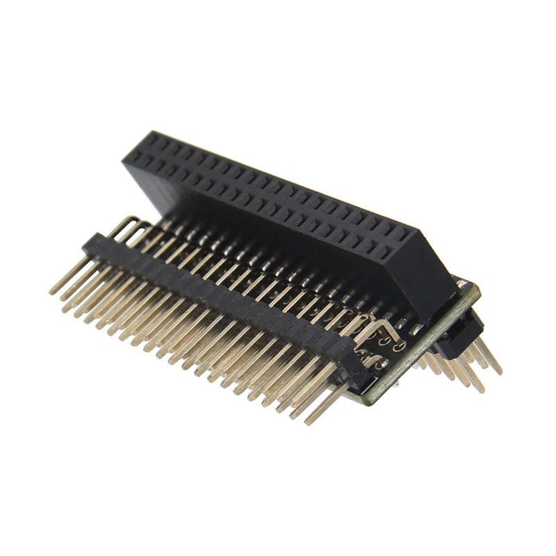[Australia - AusPower] - Geekworm GPIO Extension Header (G341) / 1-to-2 40 Pin GPIO Edge Adapter Board for Raspberry Pi 5 / Raspberry Pi 4 / 3B+ / 3B / Zero W/Zero 