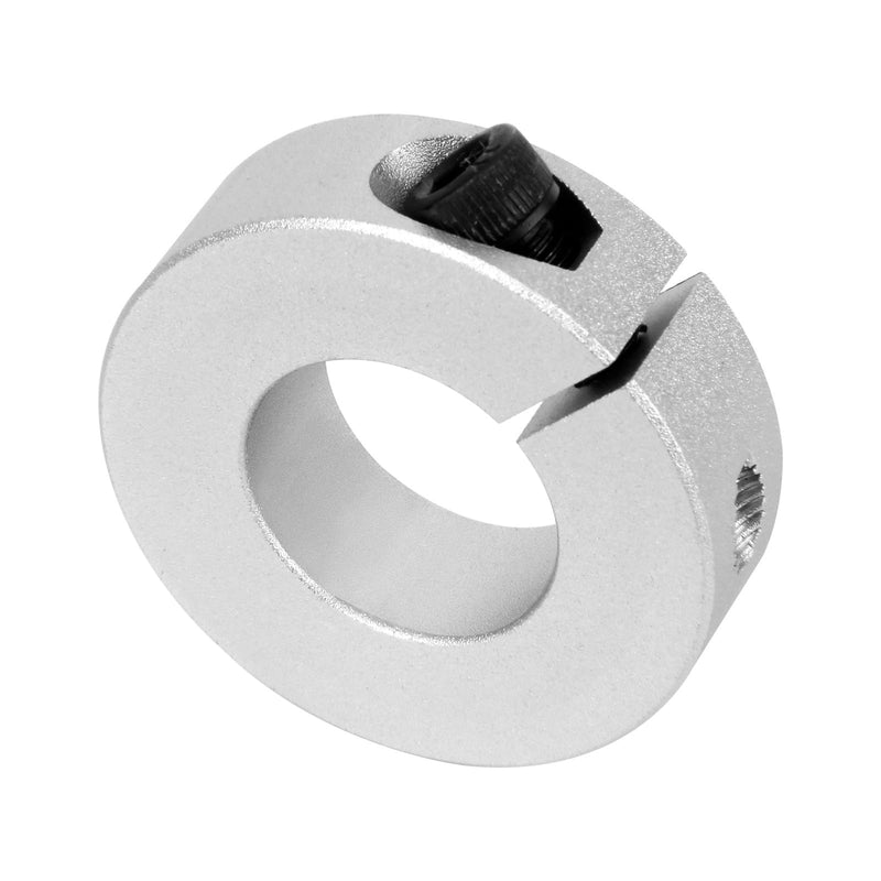 [Australia - AusPower] - (4-Pack) Shaft Collar Bore 15mm, Aluminum Alloy One Piece Shaft Collar Clamp Style, 35mm OD, 12mm Thickness, with M5 Set Screws 15mm Bore Size 4 