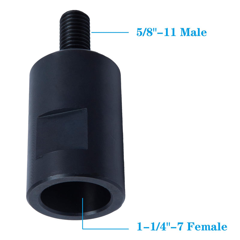 [Australia - AusPower] - Core Drill Bit Adapter 1 1/4"-7 Female to 5/8"-11 Male, Core Bits Adaptor for Use with Diamond Core Drill Bits(High Grade) High grade 