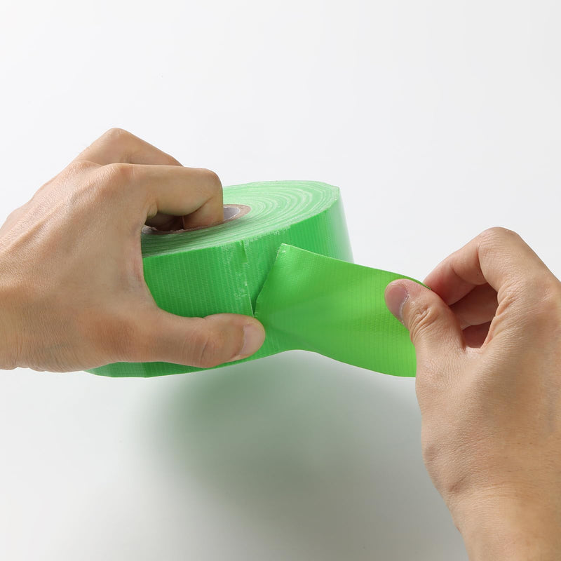 1.97" x 164‘ Seam Tape - Duct Tape Edge Tape Heavy Duty Multi-Purpose, Hand-Tearable, No Residue, Green, 1 Roll 1.97" x 164' 1Roll