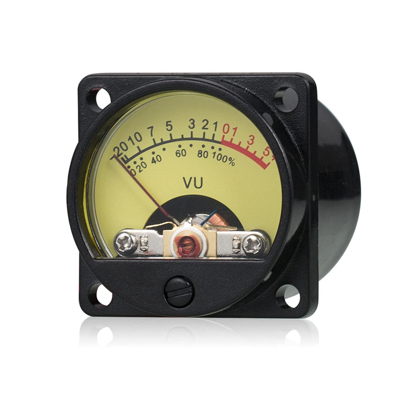 [Australia - AusPower] - Dual Analogue VU Meter DB Panel Sound Level Indicator with Driver Board for DIY Amplifier 