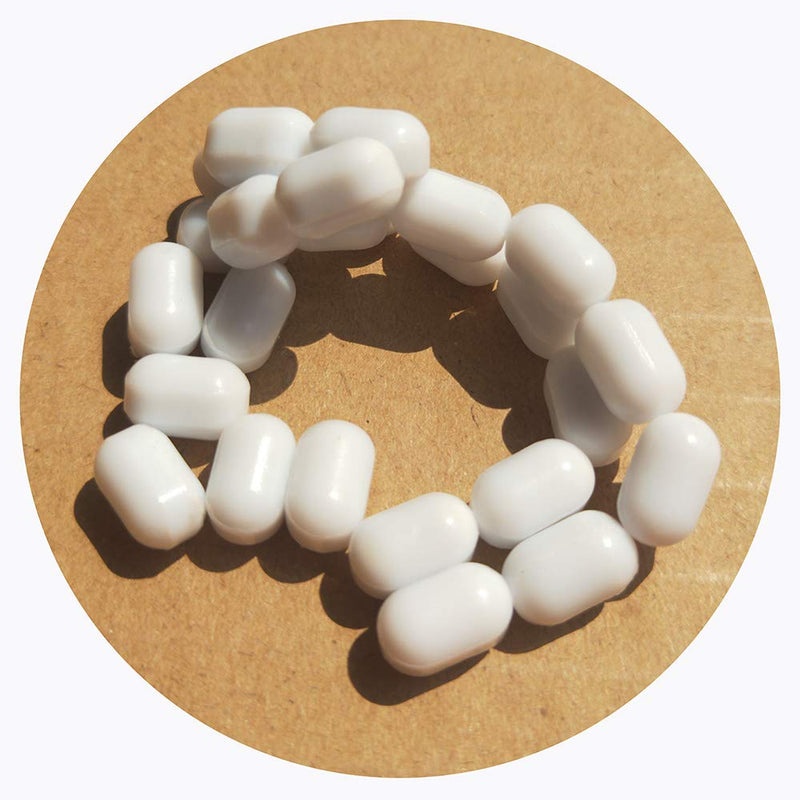 [Australia - AusPower] - Magnetic Stirrer Stir Bar PTFE Magnetic Mixer Stir Bars (6X10mm, Cylinder Shape, 10PCS) 6X10mm,10pcs 