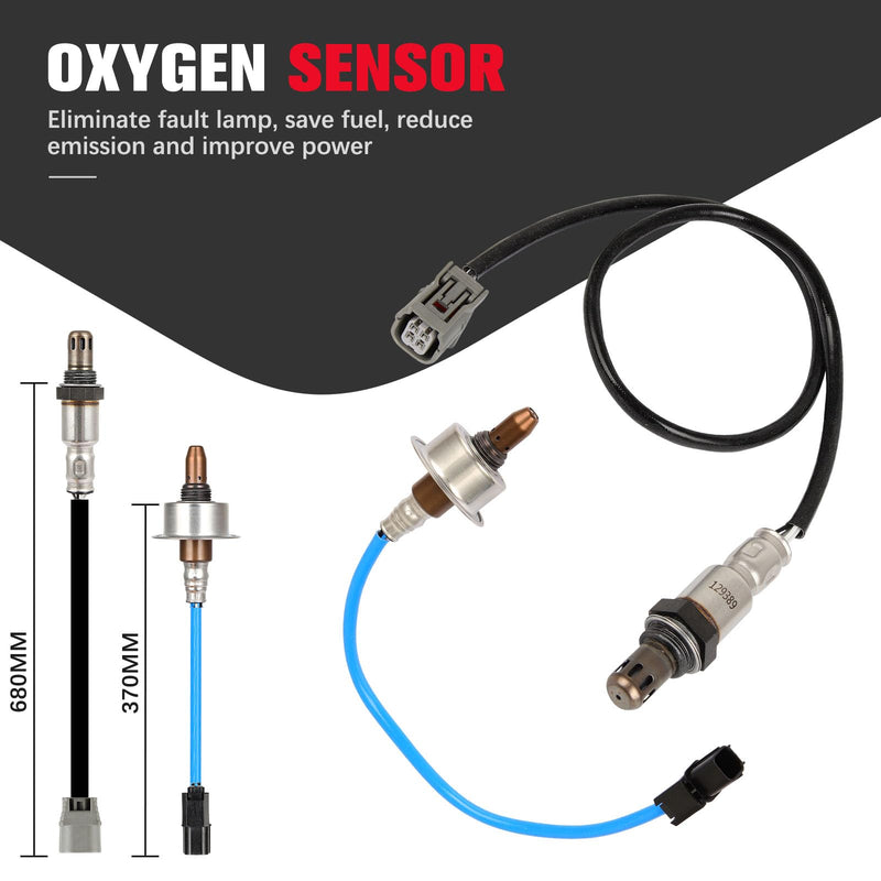 [Australia - AusPower] - O2 Oxygen Sensor Upstream Downstream Compatible for Honda Fit 2015 2016 2017 2018 2019 234-9146 234-4978 2PCS 