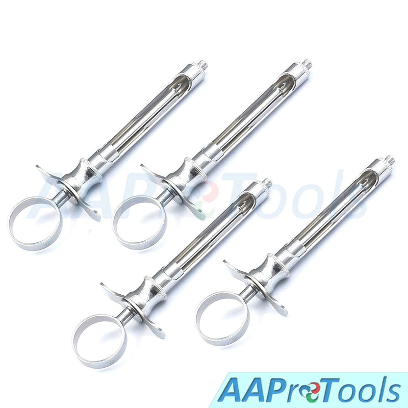 [Australia - AusPower] - 4 Premium Dental Anesthetic Syringe Self-Aspirating 1.8CC-Dental Instruments 