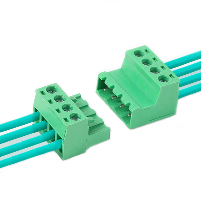 [Australia - AusPower] - 30Set 2 Pin 5.08mm Pitch Screw Terminal Block Connector Pluggable with Phoenix Plug for 28-12AWG Cable 2Pin (30Set) 