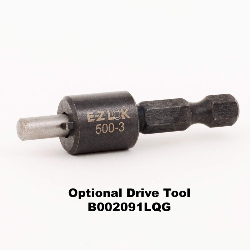 [Australia - AusPower] - E-Z Lok Externally Threaded Insert, C12L14 Carbon Steel, Meets AISI 12L14, M6-1.0 Internal Threads, M10x1.5 External Threads, 10.49mm Length, Made in US (Pack of 5) 