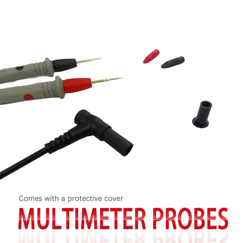 [Australia - AusPower] - Digital Multimeter Test Leads, 1000V 20A Multimeter Leads, Multimeter Probes 