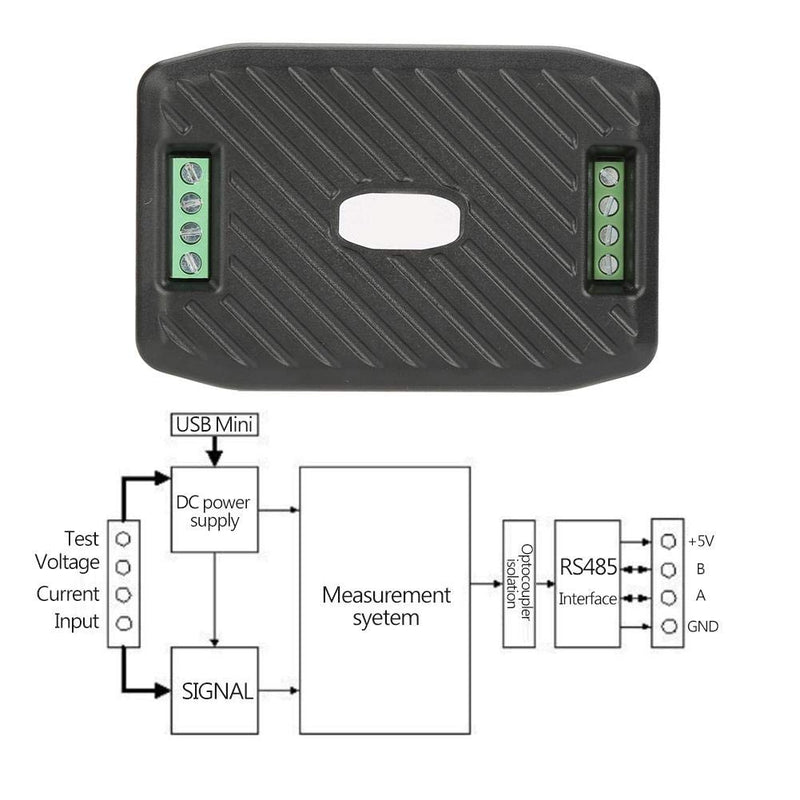 [Australia - AusPower] - PZEM-003 DC Voltage, Current, Power Consumption, Power Meter, Power Analyzer, DC AMP Meter, Power Meter Communication Module (PZEM-003 + USB to 485 Module) 