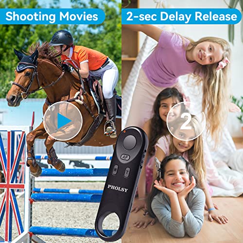 PHOLSY BR-E1 Bluetooth Remote for Canon Camera Wireless Remote Control Compatible with Canon Camera