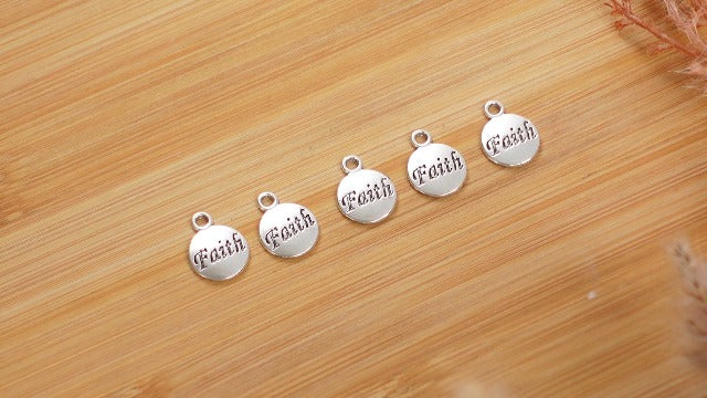 Teenyyou 30 Sets Mustard Seed Necklace Christian Charms Includes 0.5ml Tiny Glass Bottles with Cork and Cards Mustard Seed Gift Christian Gifts for Woman Church Baptism, Not Include Seeds (Gold)