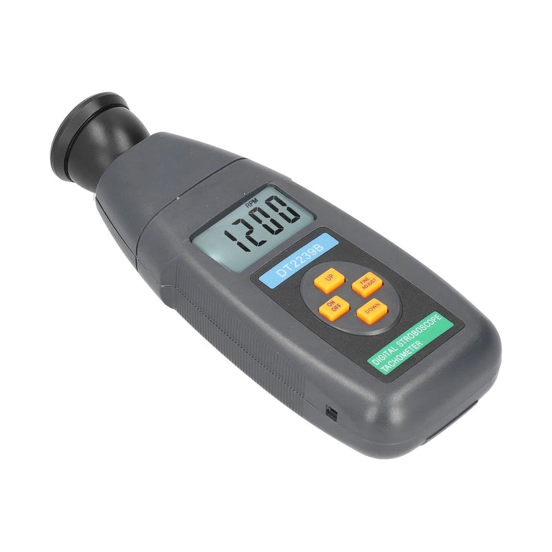 [Australia - AusPower] - DT2239B Digital Stroboscope 60-19999rpm ABS Material with Adjustable Speed and High Resolution 