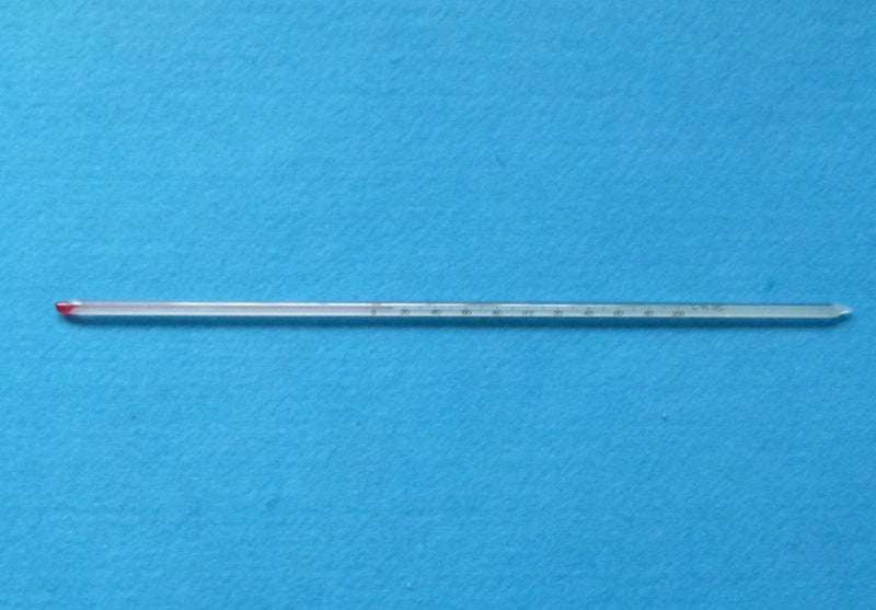 [Australia - AusPower] - 3Pcs Glass Celsius Thermometer 0-200℃ Length 300mm Laboratory Red Liquid Temprature Meter 3 