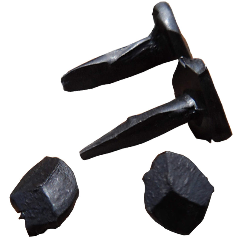 [Australia - AusPower] - 1 lb Box of 5/8" Steel Decorative Wrought Head Nails with Black Oxide Finish. 