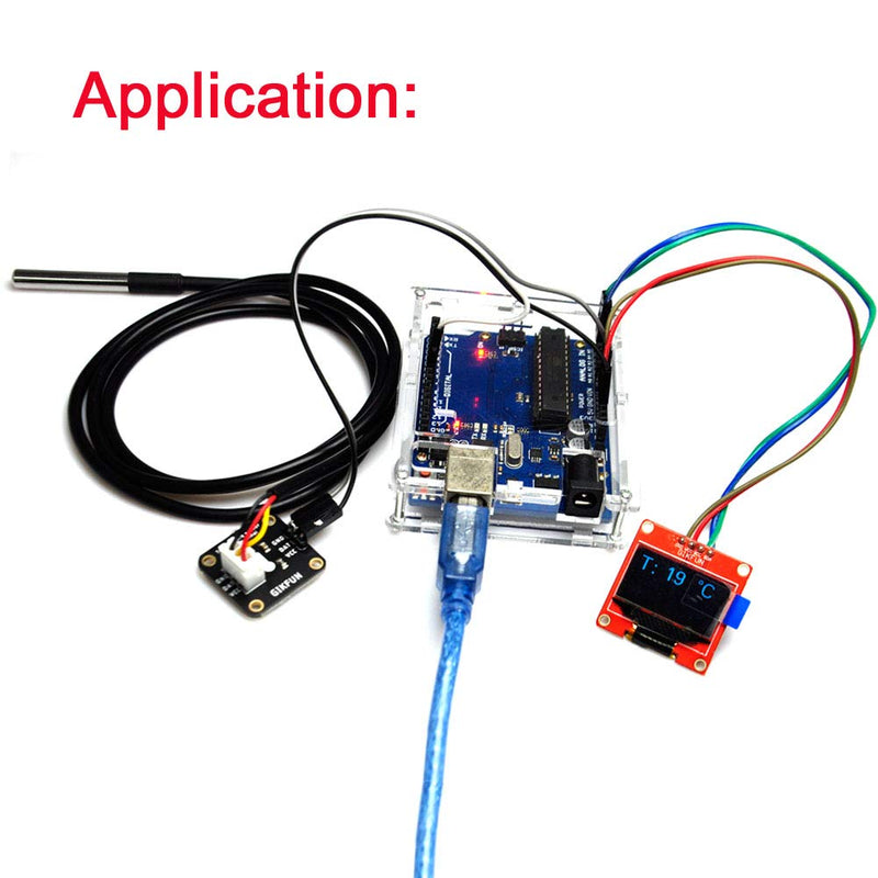 [Australia - AusPower] - Gikfun DS18B20 & NTC Thermistor Temperature Sensor Probe Bundle - 10K 3950 Waterproof for Arduino 