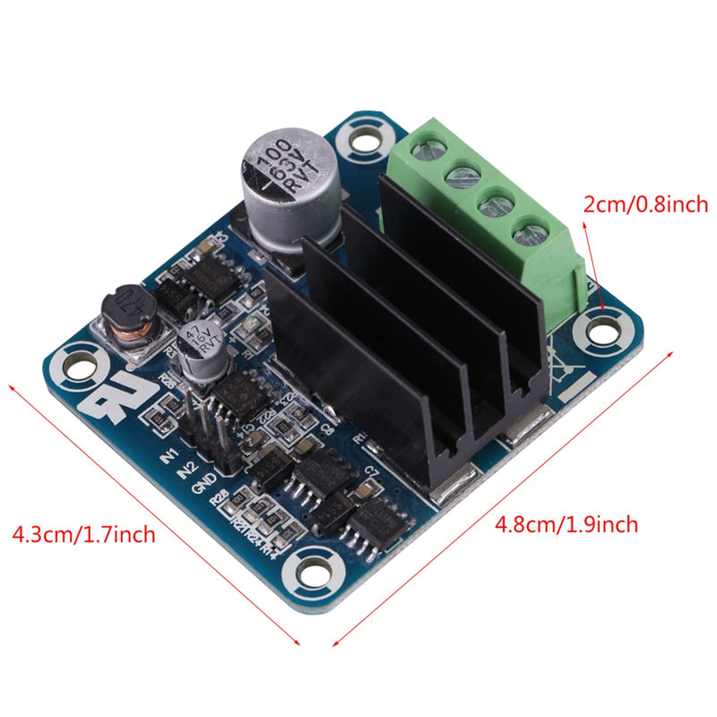 [Australia - AusPower] - Large Current 50A H Bridge High Power Single Channel Motor Driver Module Motor Controller 5V to 15V 