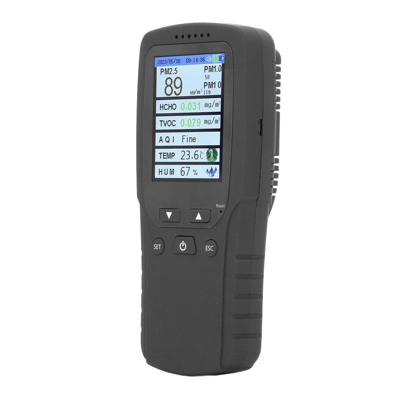 Air Quality Monitor Screen Air Quality Monitor, Air Quality Detector Lcd Pm10 High Precision Pm2.5 Pm1.0 2.8 Inch Dm106 Indoor Air Quality Meters