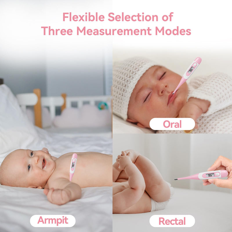 [Australia - AusPower] - [Value Bundle] Snomd Forehead Thermometer JXB-178 & Snomd Digital Thermometer for Adults and Kids DT008 