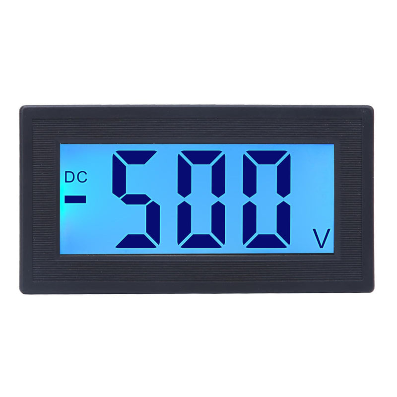 [Australia - AusPower] - Voltage Meter, DC Digital Voltmeter, High for Producing Industrial Machines (DC0-500V) DC0-500V 