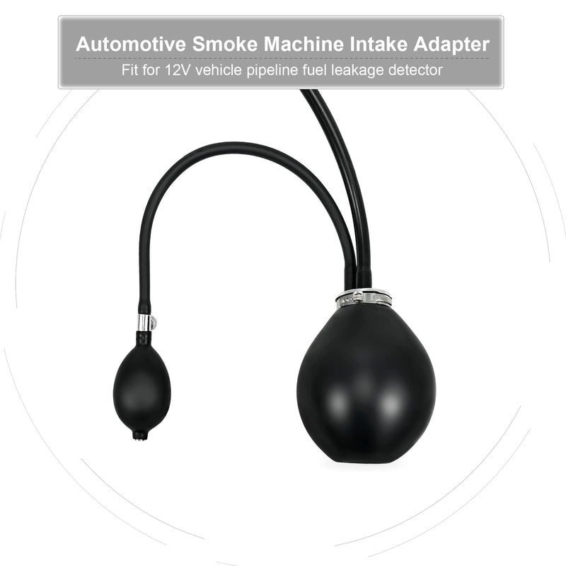Easy Intake Adapter with Strong Sealing Expandable Bladder Automotive Evap Smoke Machine Leak Tester Accessories Smoke Machine Inflatable Bladder for 12V Vehicle Fuel Leakage Detector Diagnostic