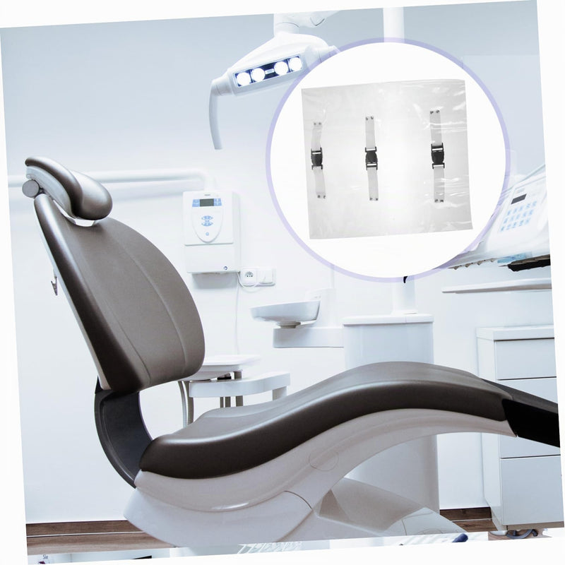 Transparent Dental Chair Foot Protection Cover 46 x 42 cm Washable Easy Care Foot Mat for Dental Chair Protection and Hygiene in the Treatment Chair
