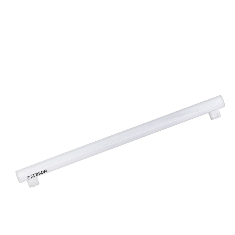 SEBSON LED Light Bulb S14S 50 cm 8 W Replaces 60 W Incandescent Bulb Warm White 3000 K | LED line lamp S14S 880lm 150° - comparable to rod-shaped 60 W incandescent bulbs - diameter 30 x 500 mm 1 piece (pack of 1)