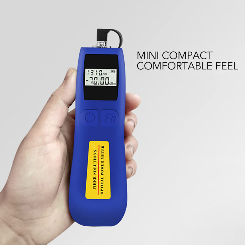 [Australia - AusPower] - Optical Power Meter TL537A, -70 to +10dBm Range, 6 Wavelengths, Handheld Fiber Light Meter 