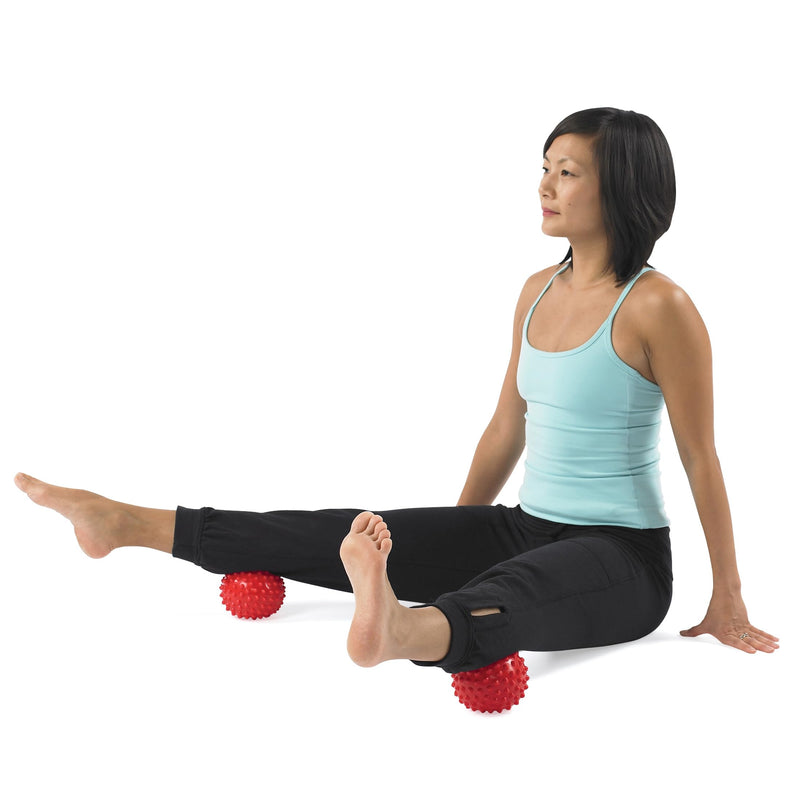 [Australia - AusPower] - OPTP Franklin Method Easy Grip Ball Set (Pair) - Soft, Bumpy Inflatable Massage Balls for Myofascial Release, Sensory Stimulation and Franklin Method Relaxation Exercises 