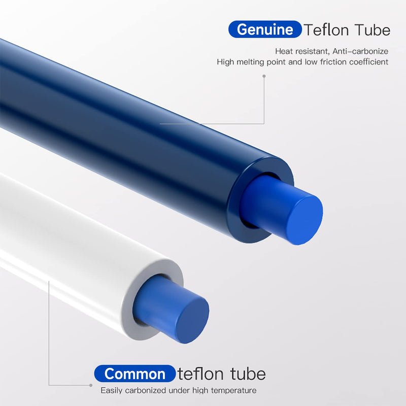 Creality Official Capricorn Bowden Tubing 3M, PTFE Teflon Tube Support 1.75mm Filament Heat Resistant High Lubrication Low Friction for Ender-3/3 Pro / 3 Max / 3 V2 / Ender-5 Series/CR-10 Series