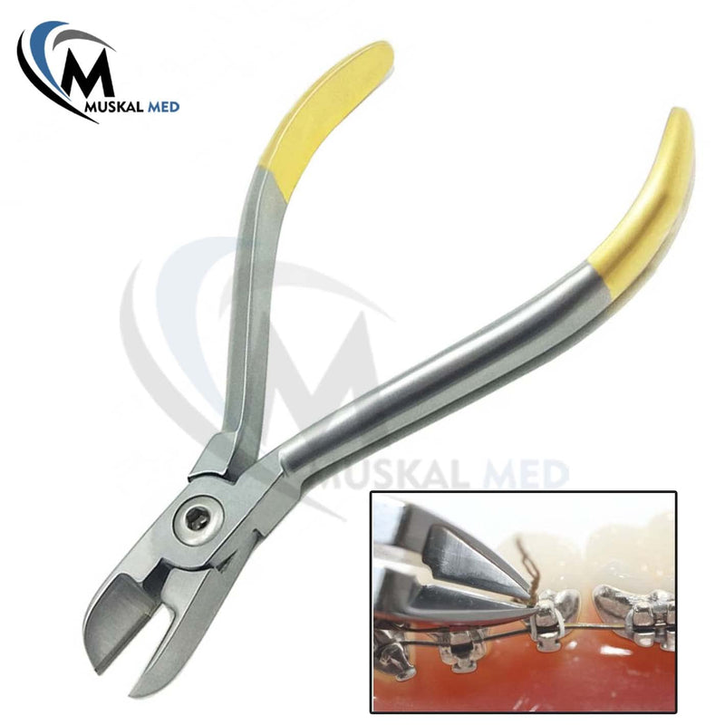 [Australia - AusPower] - Dental Ligature Cutter Plier, Orthodontic Light Wire Cutting Pliers Instruments with Tip, Wire Cutter Dental Instrument Tool for Dentists 