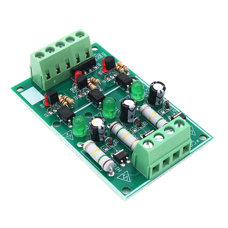 DollaTek 3 Channel Optocoupler Insulation Module AC 220V Insulation Board Test Module without PCB AC Detection Module