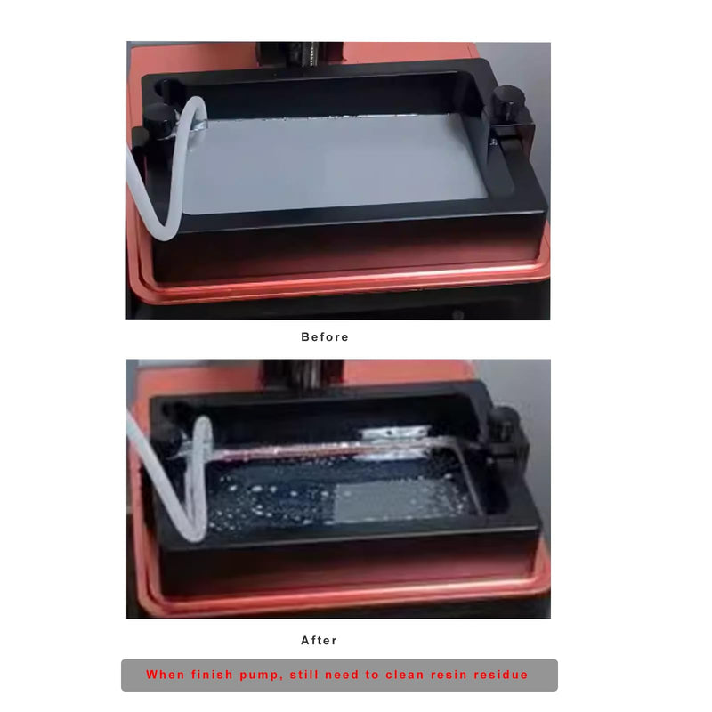 [Australia - AusPower] - 3D Printer Resin Pump for Easy Recycle Resin from Resin Tank/Resin Vat to Resin Bottle One Click to Transfer Resin of LCD/DLP/SLA 3D Printer Resin (5V 2A USB PLUG) 5V 2A USB PLUG 