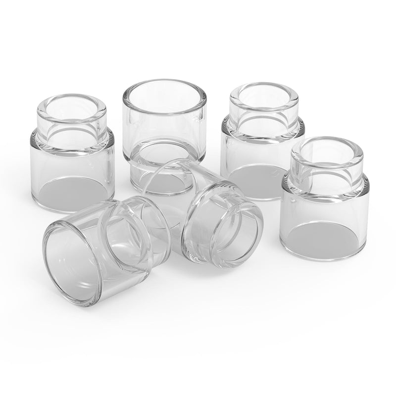 TOOLIOM 71Pcs TIG Welding Torch Accessories Kit Stubby Gas Lens Glass Cup Ceramic Cup Back Cap Kit for WP-17/18/26