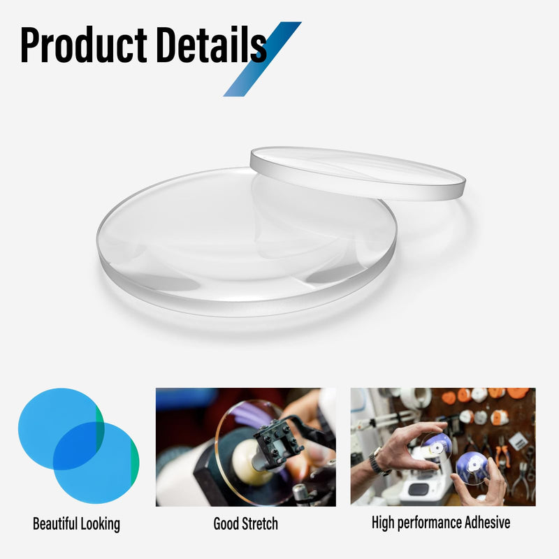 1000Pcs Lens Processing Protect Tape Anti-Silp Tape Eyeglasses Process Sticker Blue Color high Viscosity by Dhoptical
