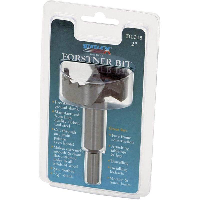 [Australia - AusPower] - Steelex D1015 2" Forstner Bit, Alloy steel 2 in 
