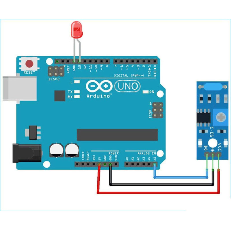 [Australia - AusPower] - SW-420 Normally Closed Vibration Sensor Module, Alarm Sensing Module, Vibration Switch 5pcs 