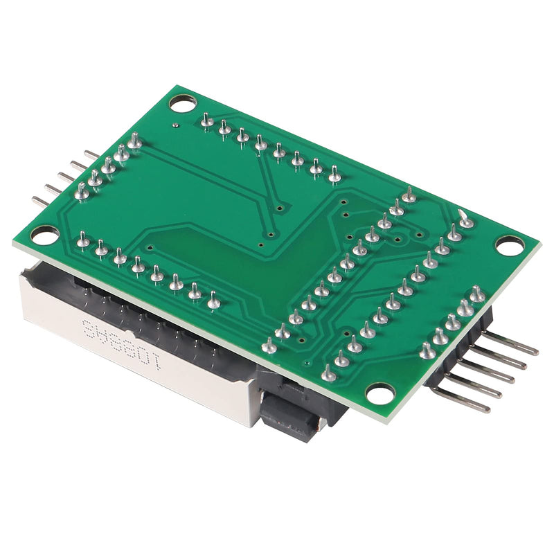 [Australia - AusPower] - 3PCS MAX7219 8x8 Dot Matrix Module LED Display Modules MCU LED Display Single-Chip Control Module DIY Kit with 5pin Wires 