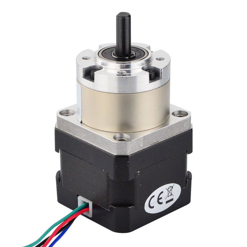 [Australia - AusPower] - STEPPERONLINE 5:1 Planetary Gearbox Nema 17 Stepper Motor 0.4A for DIY CNC Robot 3D Printer 