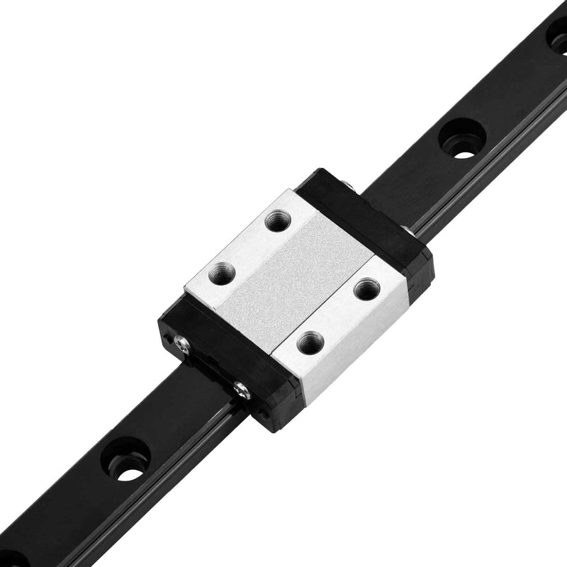 [Australia - AusPower] - 350mm MGN9 Linear Sliding Rail Guide with a MGN9C Carriage Block for 3D Printer and CNC Machine,Black (MGN9C, 350mm) 