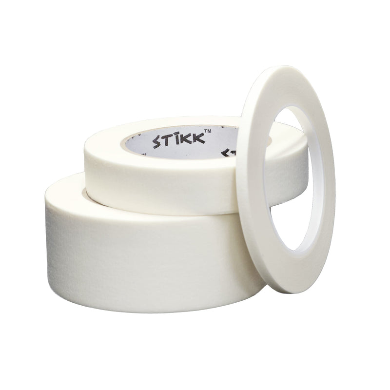 [Australia - AusPower] - STIKK Painters Tape - 1pk White Painter Tape - 2 inch x 60 yards - Paint Tape for Painting, Edges, Trim, Ceilings - Masking Tape for DIY Paint Projects - Residue-Free Painting Tape 2” - 1 Unit 