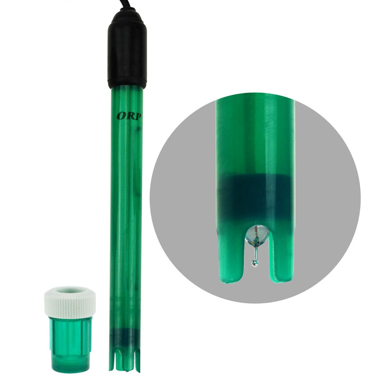 [Australia - AusPower] - DANOPLUS ORP Electrode Replaceable BNC Socket Probe for ORP Tester Meter Controller 300cm Long Cable Aquariums, Tanks, Ponds Measurement 