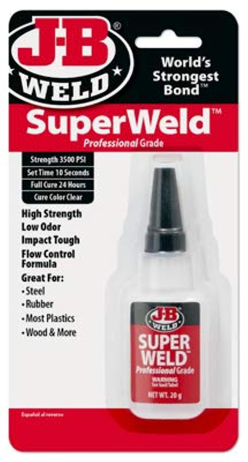 [Australia - AusPower] - J-B Weld 33120H SuperWeld Glue - Clear Super Glue - 20g 20 gram 
