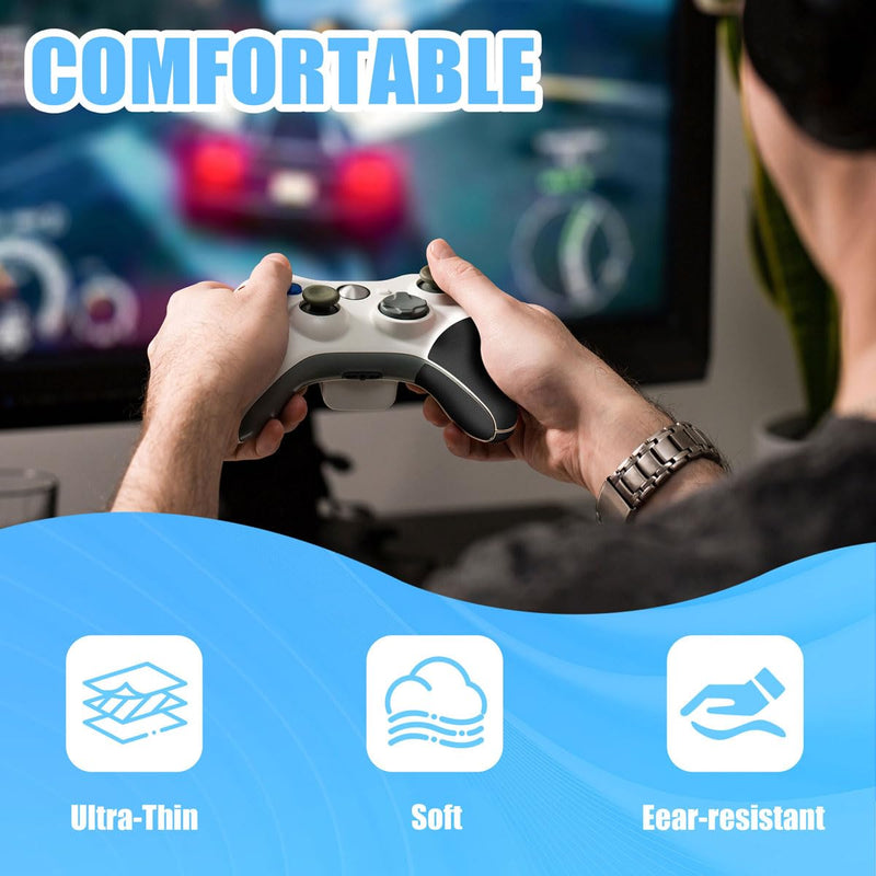 [Australia - AusPower] - Rubber Grip Tape, Ultra-Thin Strong Adhesive Anti-Slip Waterproof Heat Resistant Wear-Resistant Cushion Pad, Making Handles or Contact Surfaces Safer, with Grip and Comfort (Black, 2In x 10Ft) Black 